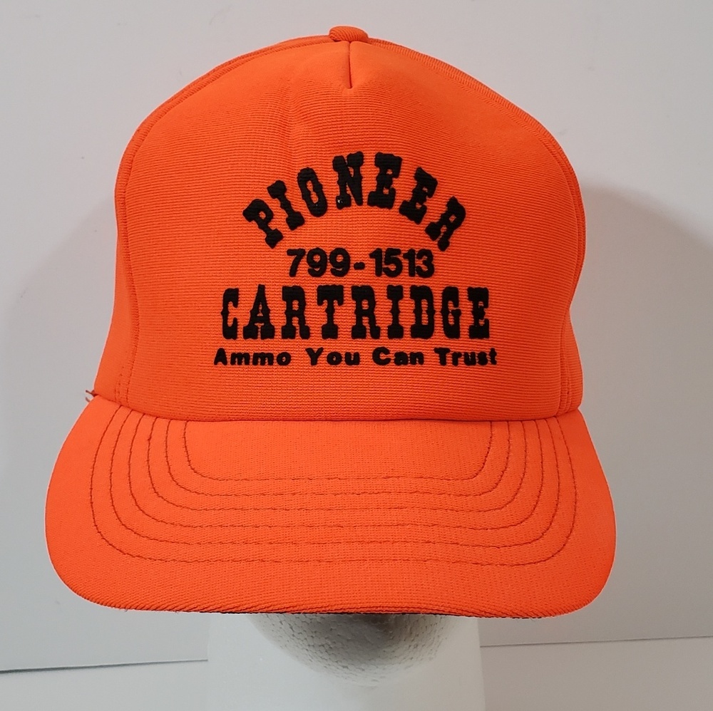 Hunters Trucker Hunter Orange Snapback Hat